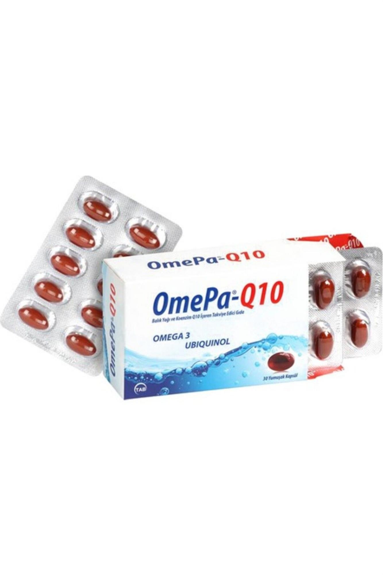 Omepa-Q10 Omega-3 Ubiquinol Balık Yağı 30 Kapsül