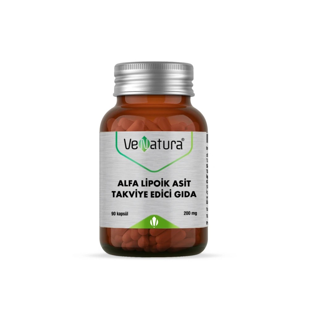 Venatura Alfa Lipoik Asit 200 mg 90 Kapsül