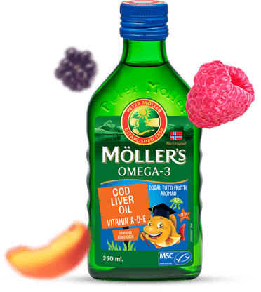 Möller's Tutti Frutti Omega 3 Balık Yağı 250 ml