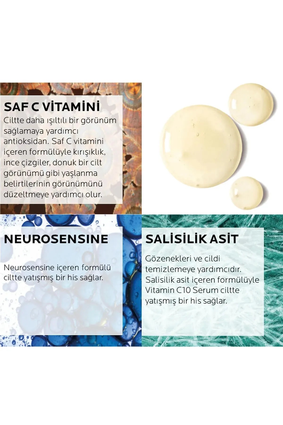 La Roche Posay Saf Vitamin C10 serum 30ml - Işıltı Veren Serum