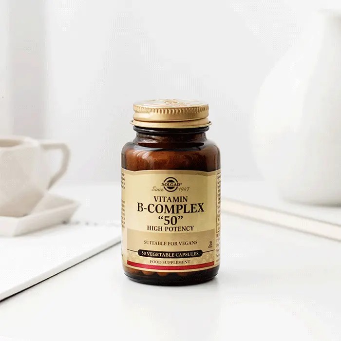 Solgar Vitamin B-Complex 50mg 50 Kapsül