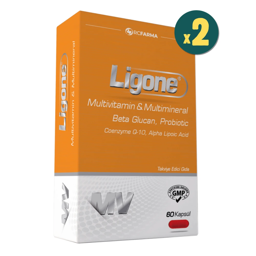 Ligone Beta Glucan Probiotic Multivitamin 60 Kapsül 2 Adet