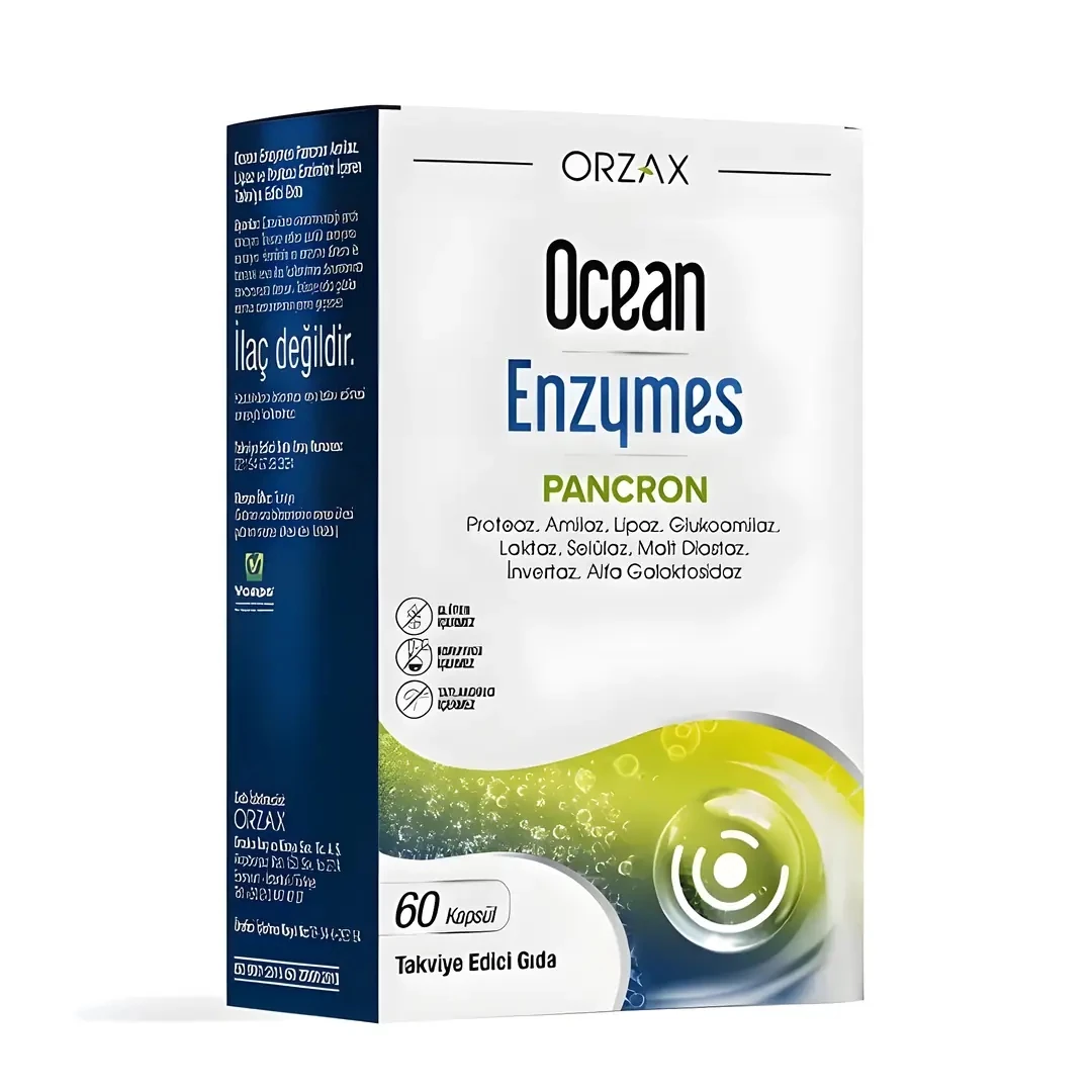 Ocean Enzymes Pancron 60 Kapsül