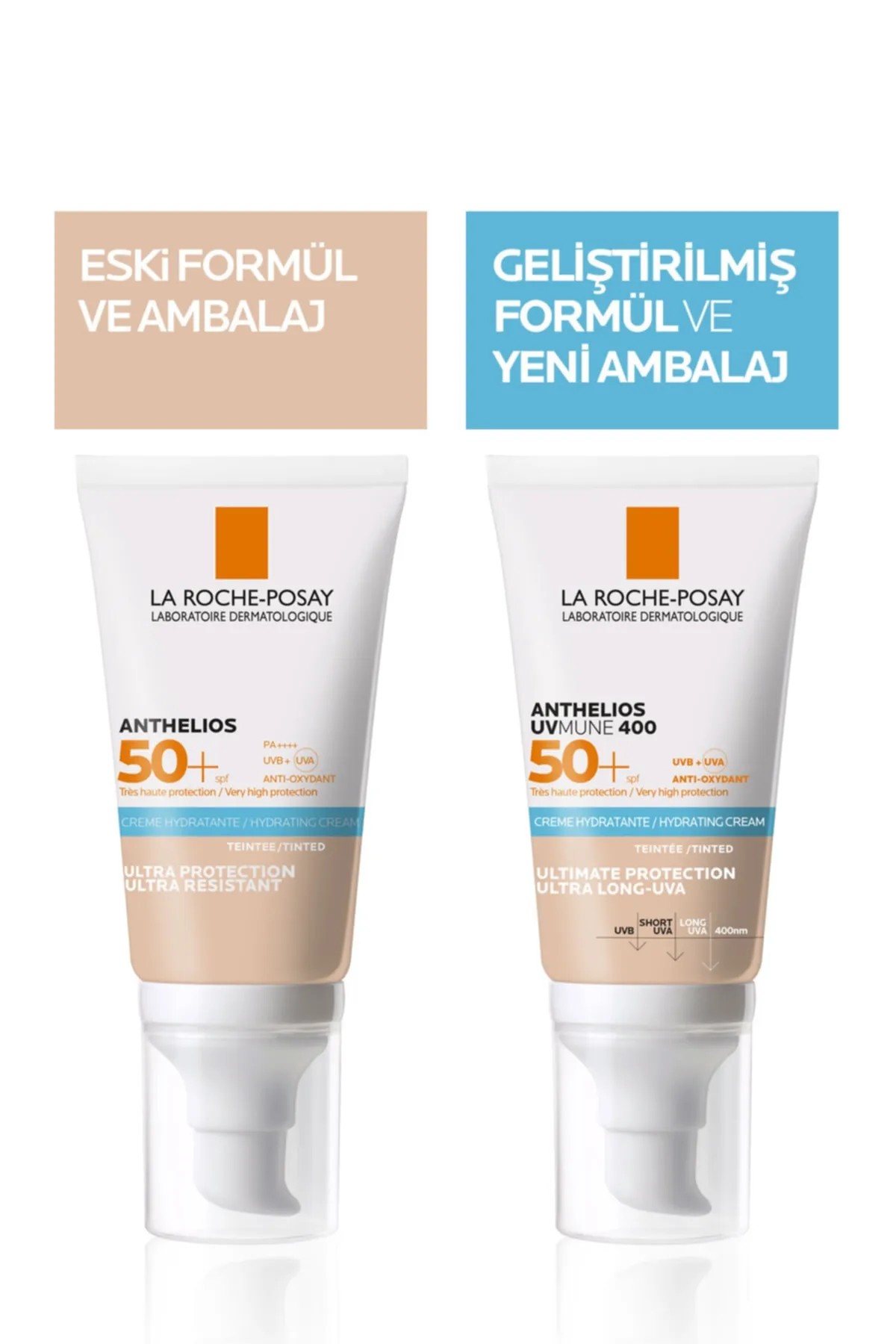 La Roche Posay Anthelios Uvmune SPF+50 Hassas Ciltler İçin Yüksek Korumalı Renkli Yüz Güneş Kremi