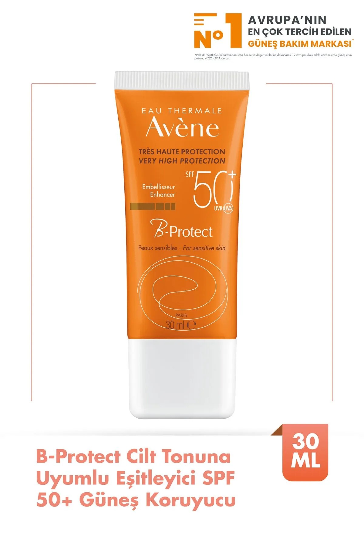 Avene B-protect Spf 50 + 30ml