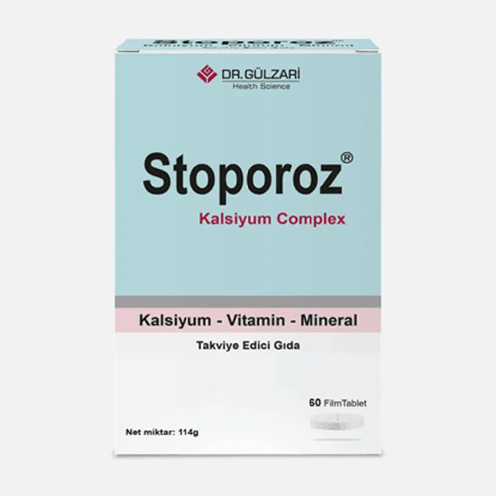 Stoporoz Kalsiyum Complex 60 Tablet