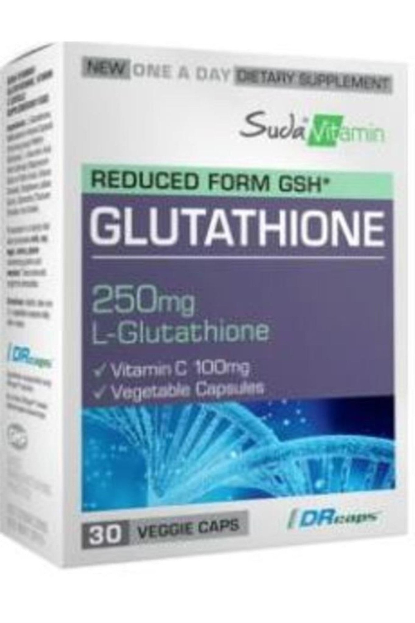 Suda Vitamin Glutathione 250 Mg 30 Vegan Kapsül