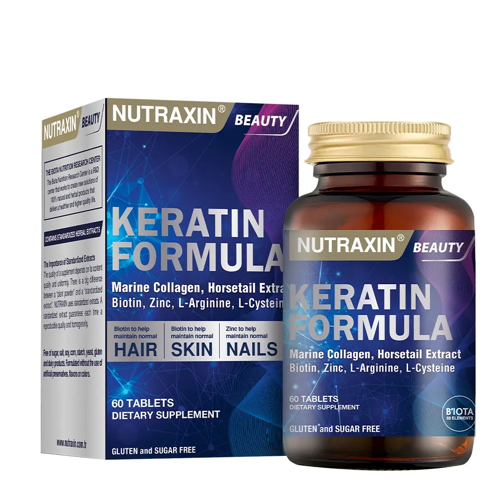 Nutraxin Keratin Formula 60 Tablet