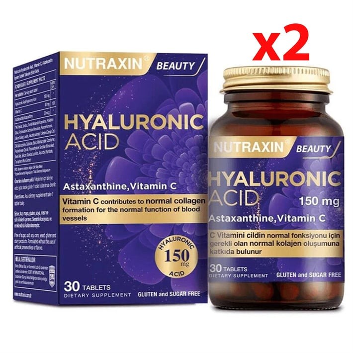 Nutraxin Hyaluronic Acid 30 Tablet 2 Adet