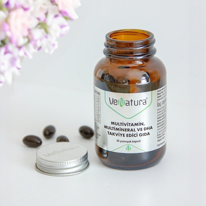 Venatura Multivitamin Multimineral ve DHA 30 Kapsül
