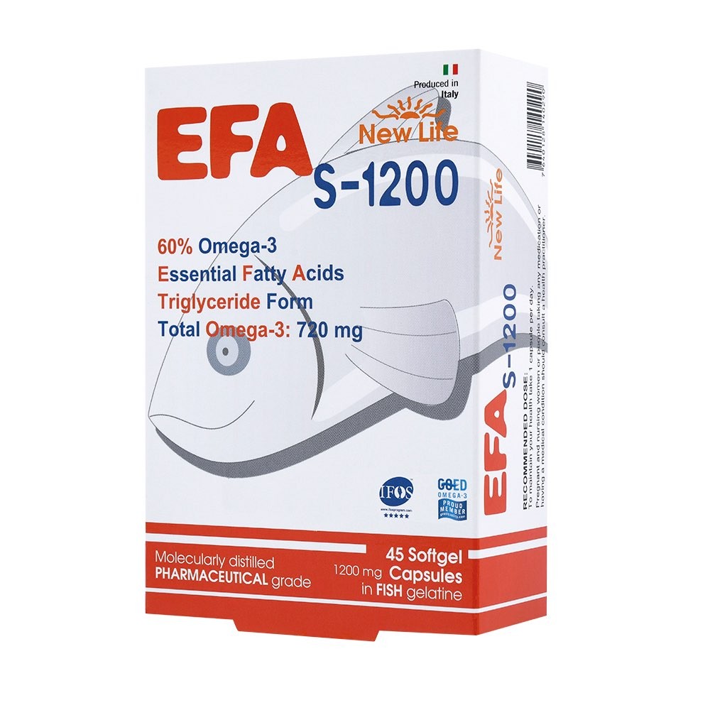 New Life Efa Omega3 S-1200 45 Kapsül