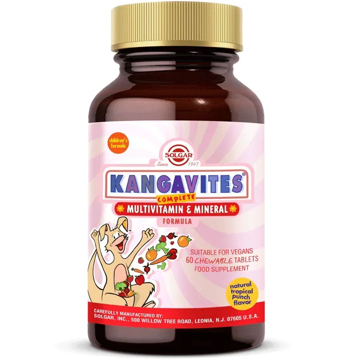 Solgar Kangavites Chewable Vitamin C 100 mg 90 Tablet