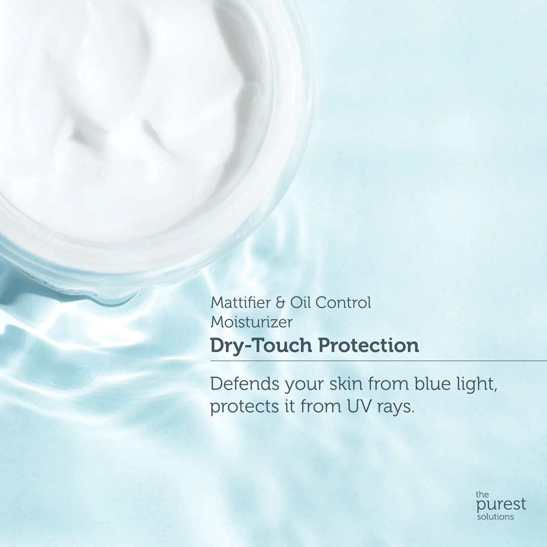 The Purest Solutions Yağlı Ve Karma Ciltler İçin Matlaştırıcı Dry-Touch Güneş Koruyucu Krem SPF 50, 50 Ml.