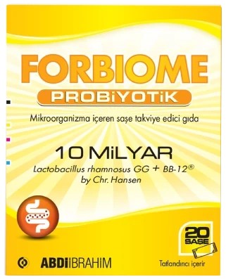 Forbiome 10 Milyar Probiyotik 20 Saşe