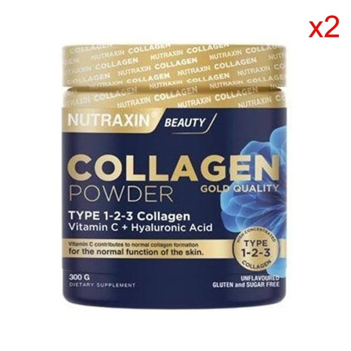 Nutraxin Beauty Collagen Powder Gold Quality 300 gr 2 Adet