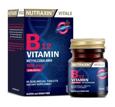 Nutraxin B12 Vitamin 1000mcg 60 Tablet