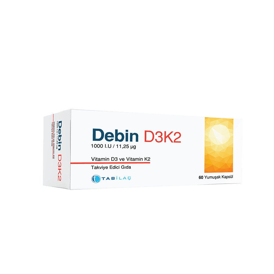 Debin D3K2 60 Kapsül