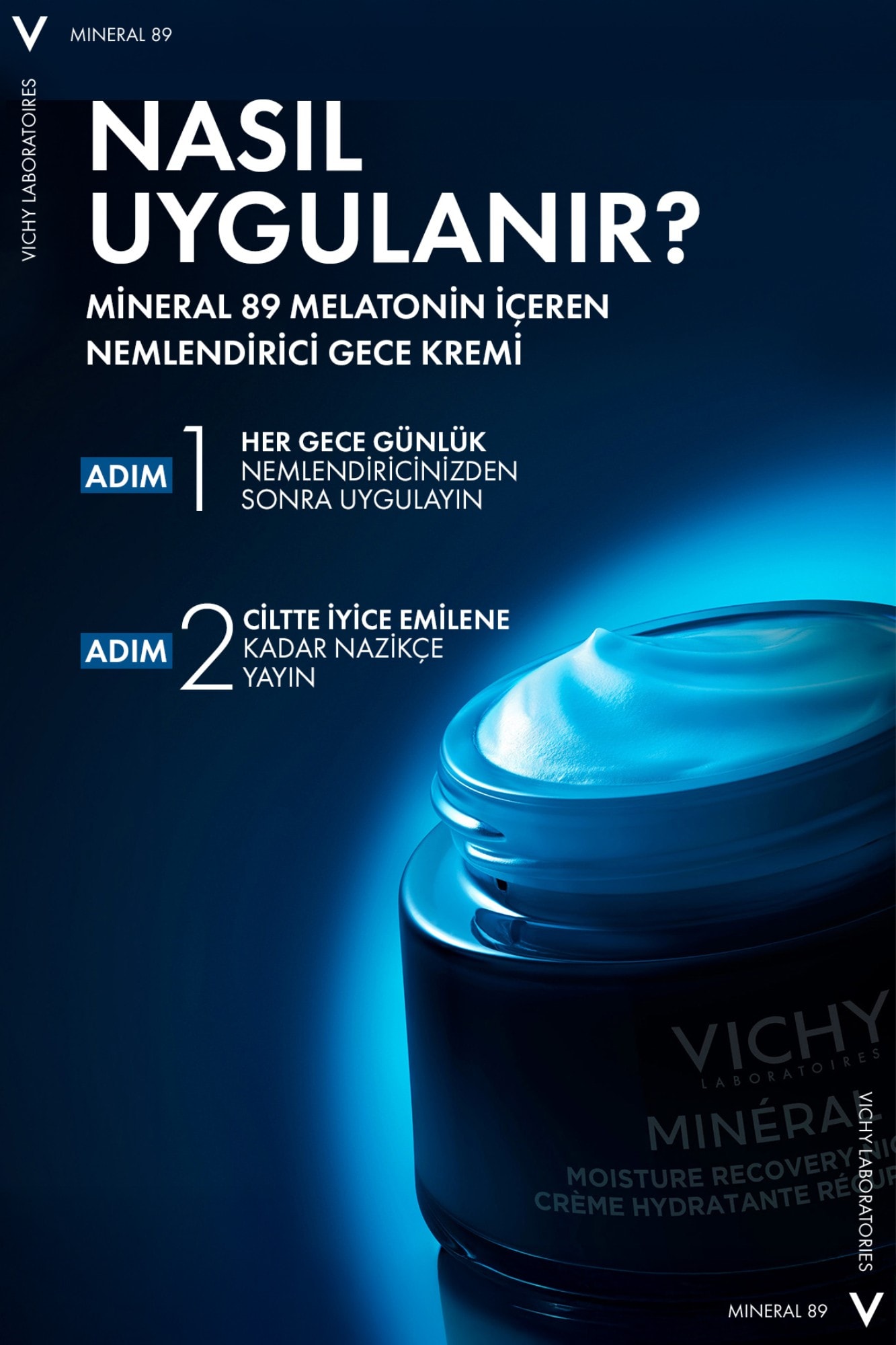 Vichy Mineral 89 Yenileyici Gece Kremi 50 ml