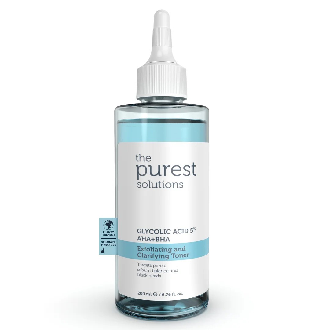 The Purest Solutions Canlandırıcı Ve Gözenek Sıkılaştırıcı Glikolik Asit Mavi Tonik 200 Ml