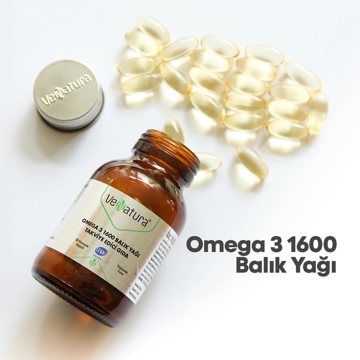 Venatura Omega-3 1600 mg 30 Kapsül
