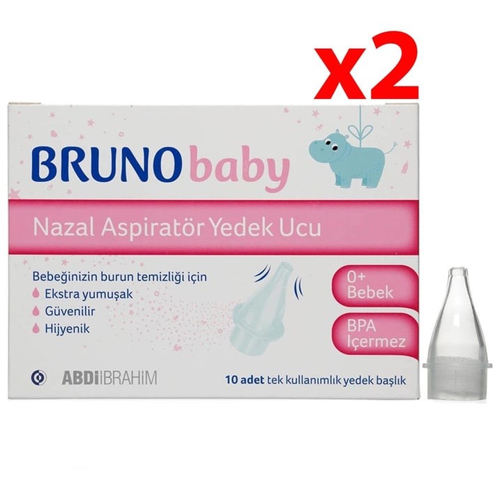 Bruno Baby Yedek Uç 10lu 2 Adet