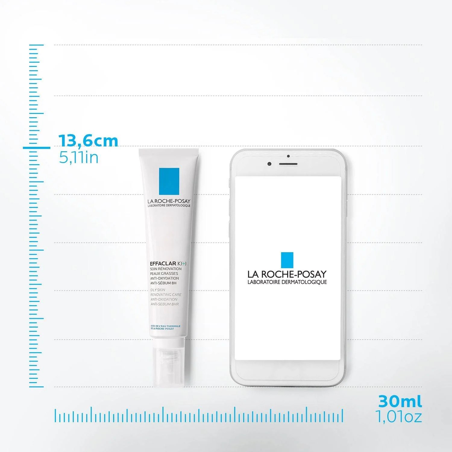 La Roche Posay Effaclar K(+) Sebum Düzenleyici Etkiye Sahip Yüz Bakım Kremi 40 ml