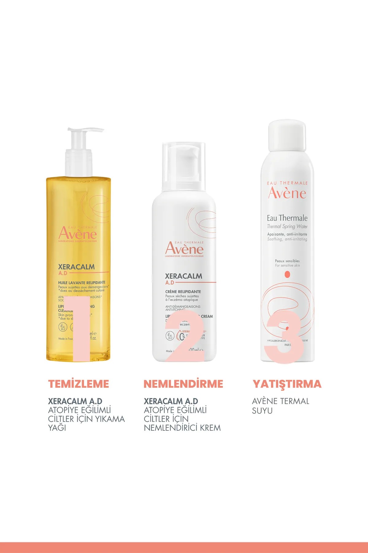 Avene Xeracalm A.d Huile Lavante Cleansing Oil - Temizleyici Yağ 400ml