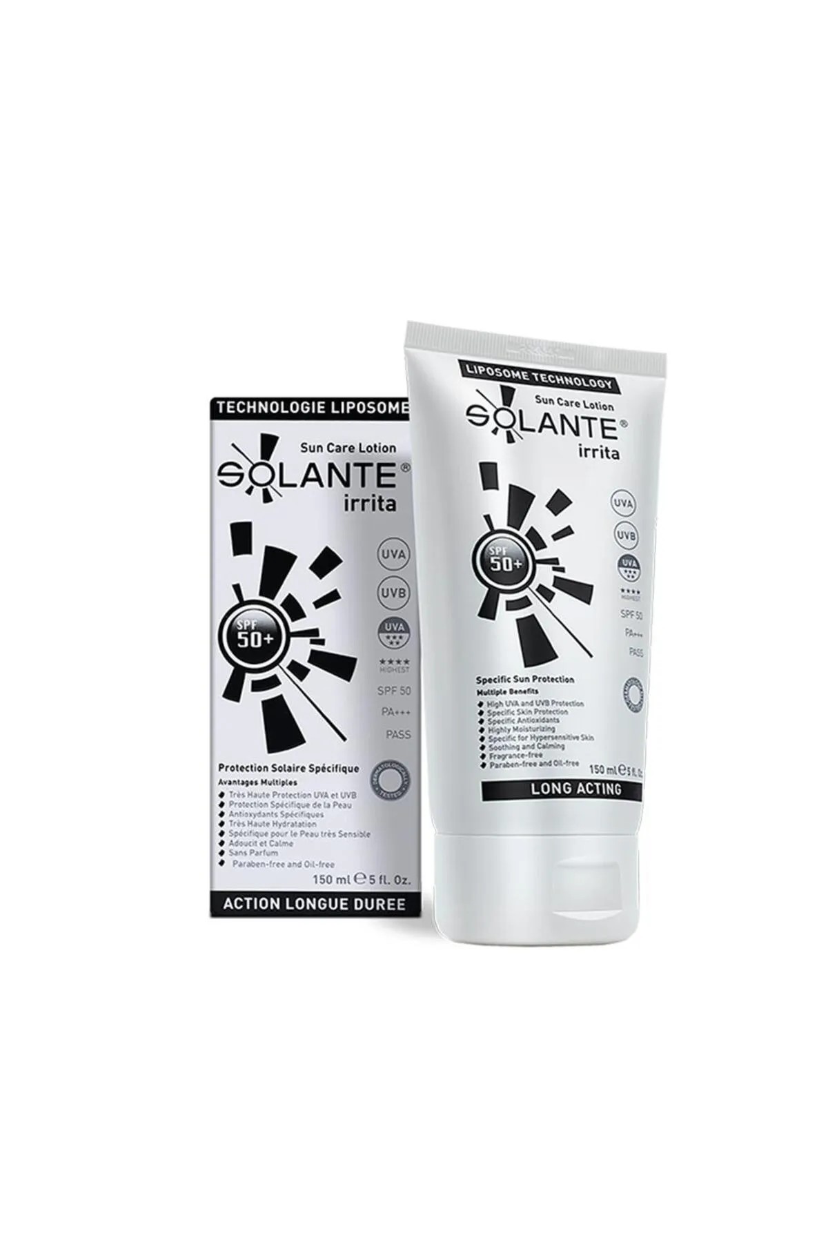 Solante Irrita Sun Care Lotion SPF 50+ 150 ml