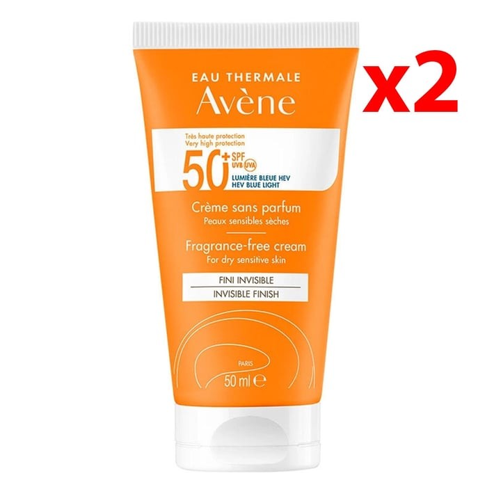 Avene Crème Spf50+ 50 Ml Yeni Ürün 2 Adet