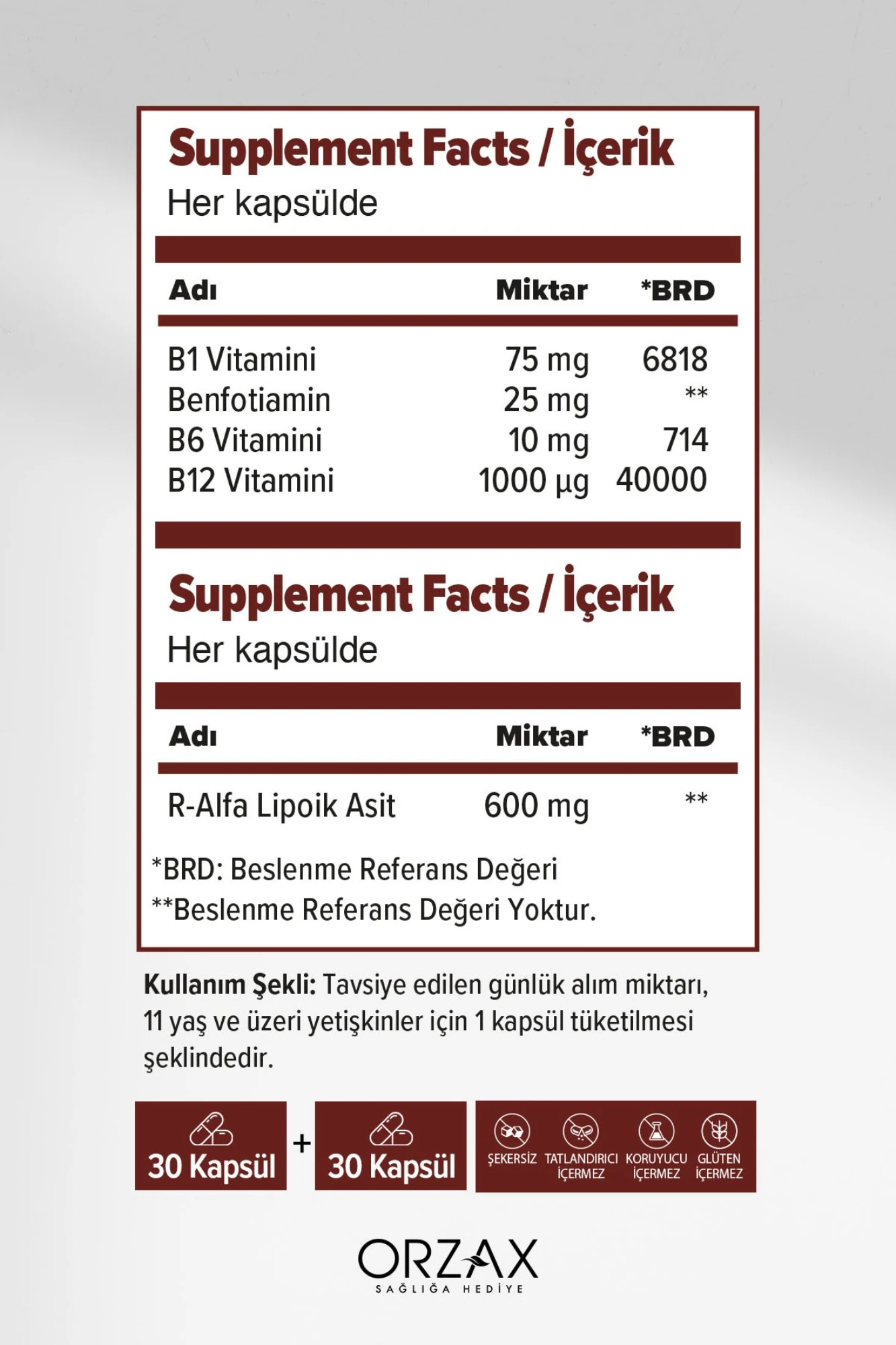 Ocean Neurobexol 60 Kapsül