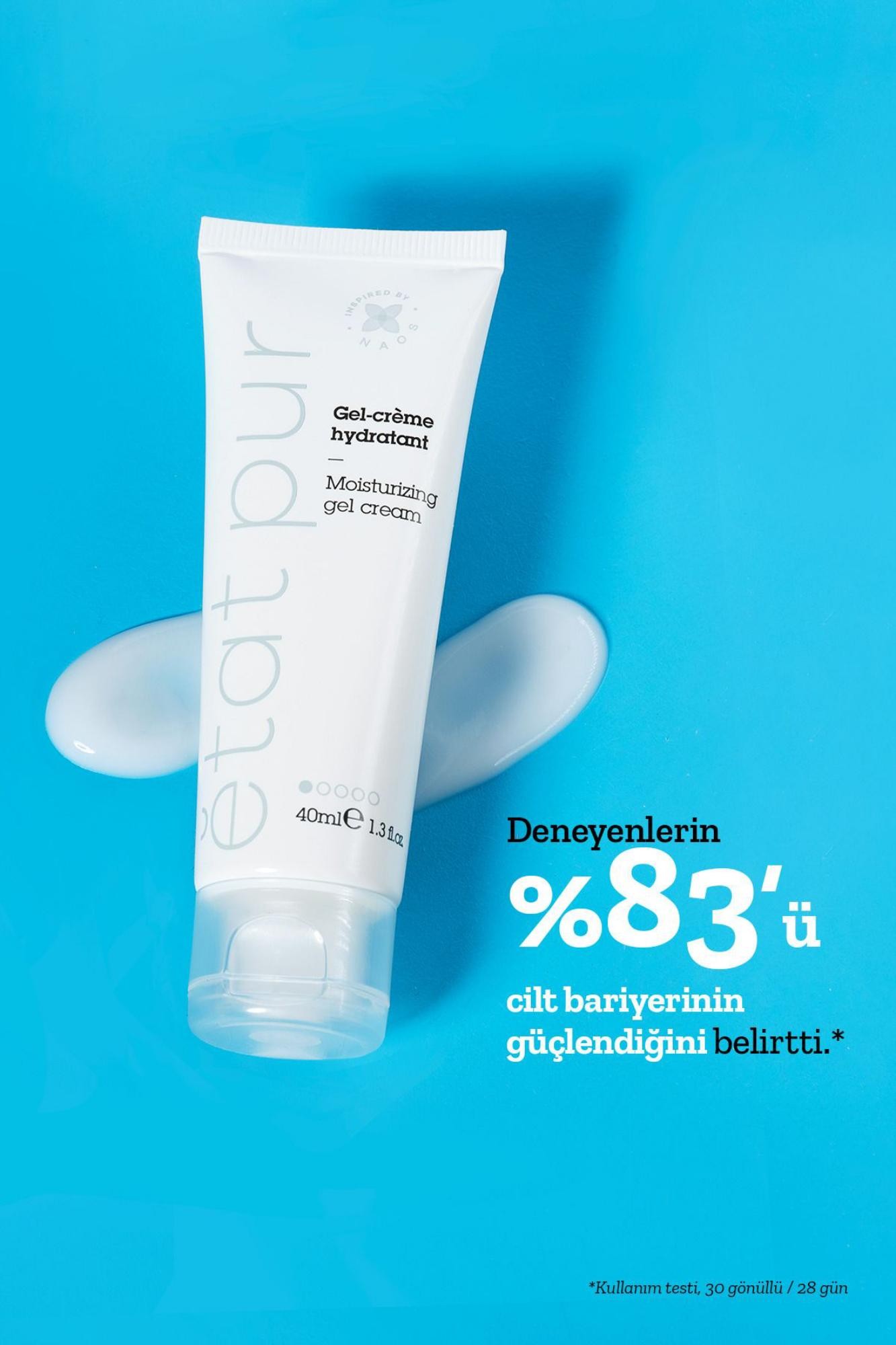 Etat Pur Moisturizing Gel Cream Karma Ve Yağlı Ciltler Için Ferahlatıcı Jel Krem 40 ml