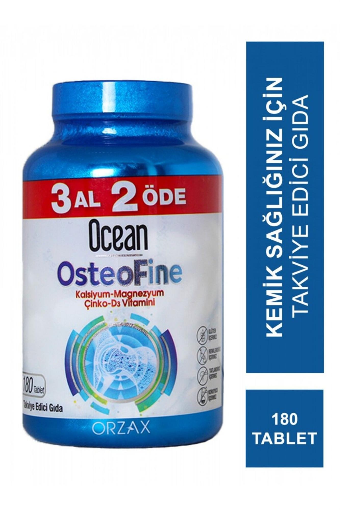 Ocean OsteoFine 180 Tablet 3 al 2 öde