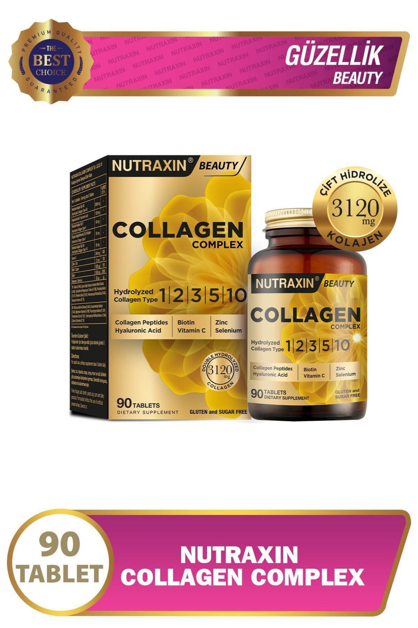 Nutraxin Collagen Beauty Complex 90 Tablet