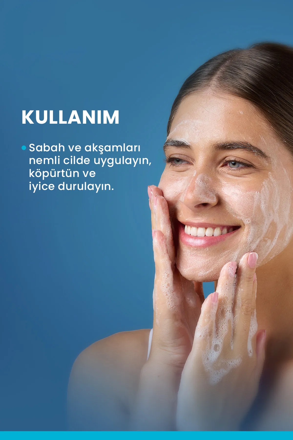 Ducray Keracnyl Foaming Gel Yüz Ve Vücut Temizleme Jeli 400 Ml