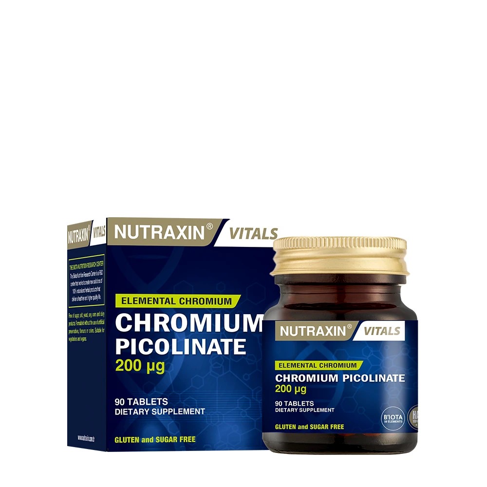 Nutraxin Chromium Picolinate 200 Mcg 90 Tablet