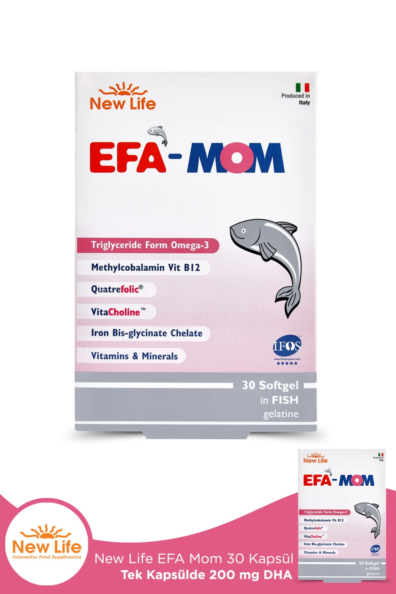 New Life EFA Mom 30 Kapsül