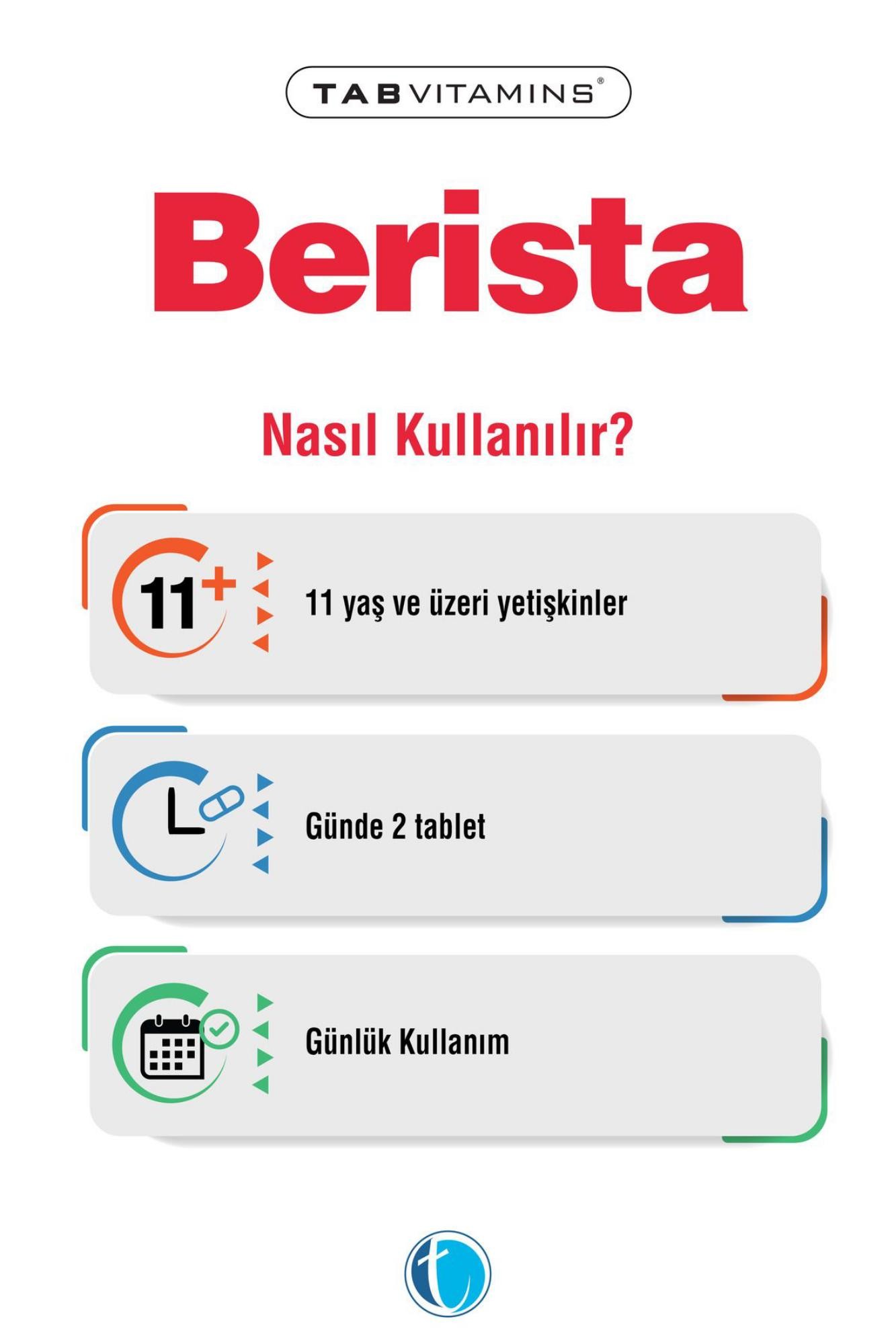 Tabvitamins Berista 60 Tablet