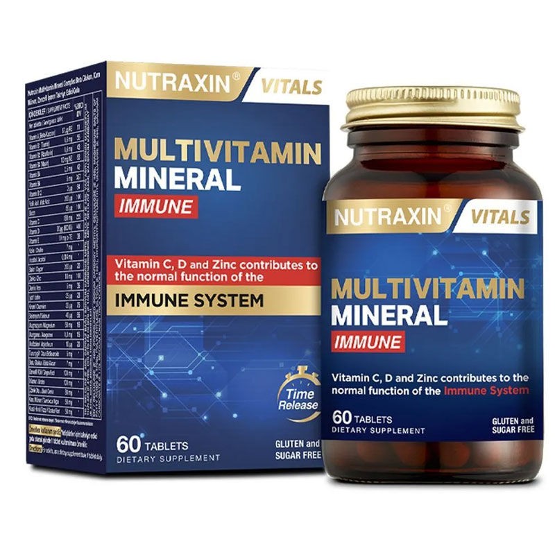 Nutraxin Multivitamin Mineral Immune Complex 60 Tablet