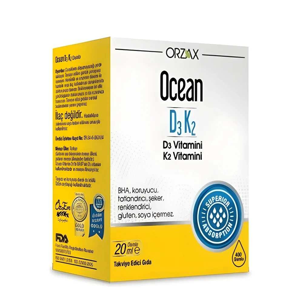 Ocean D3k2 Damla 20 ml