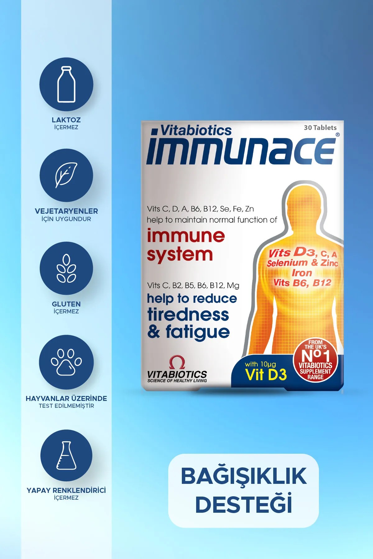 Immunace 30 Tablet Multivitamin