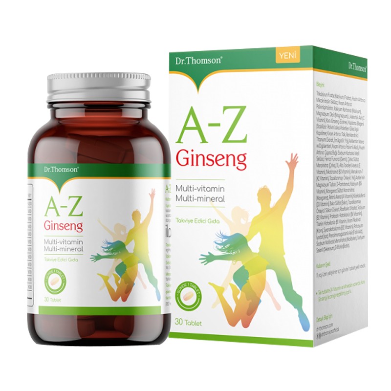 Dr.Thomson A-z Ginseng Multi-vitamin + Multi-mineral