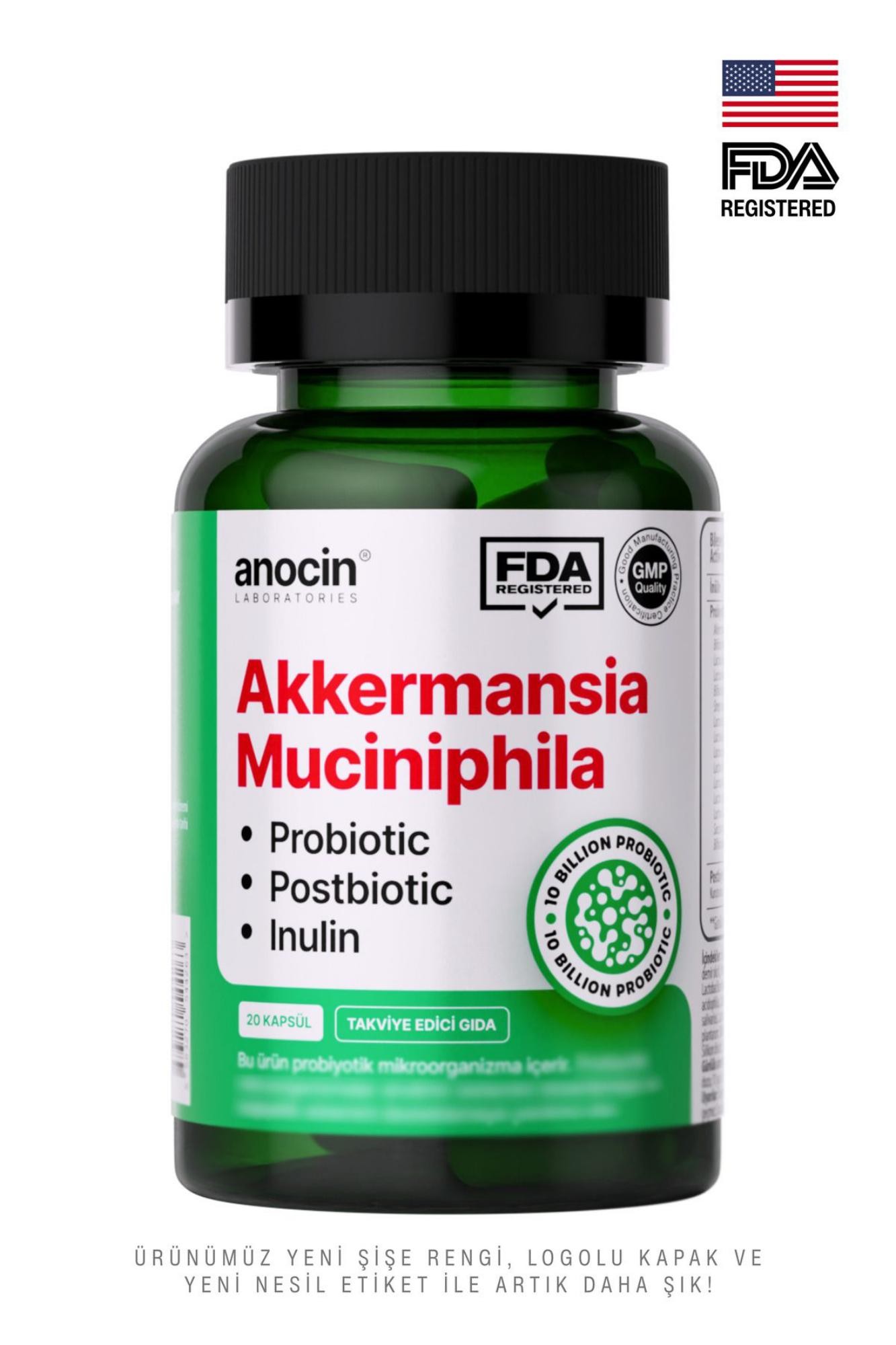 Anocin Akkermansia Muciniphila Probiyotik