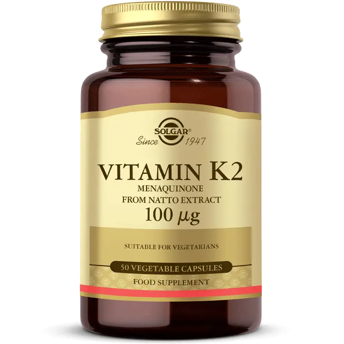 Solgar Vitamin K2 100 mcg 50 Kapsül