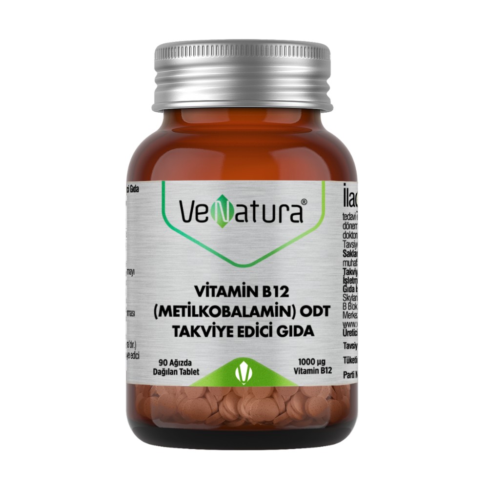 VeNatura B12 Metilkobalamin Odt 90 Tablet