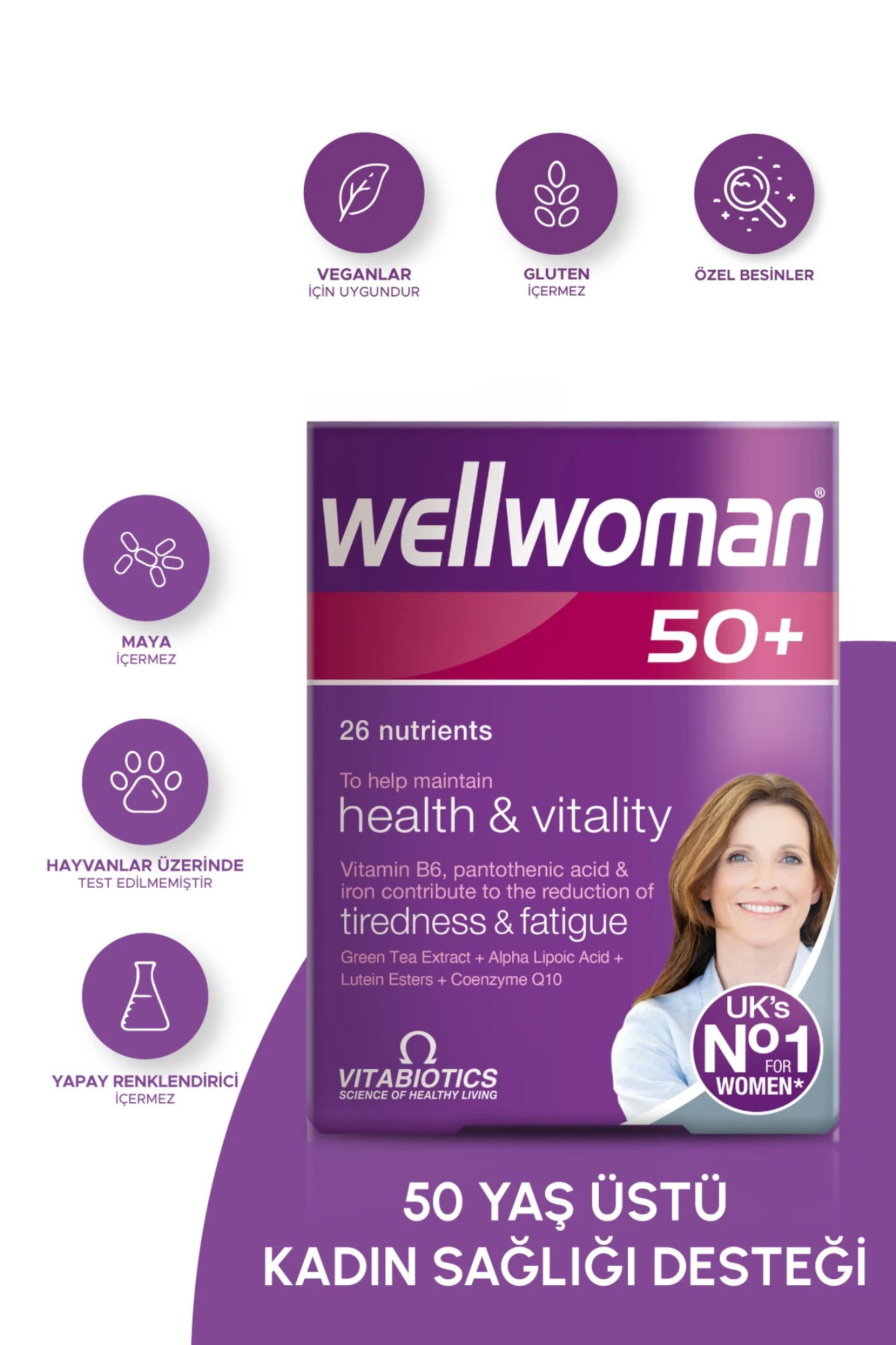 Wellwoman 50 Yaş Üstü 30 Tablet