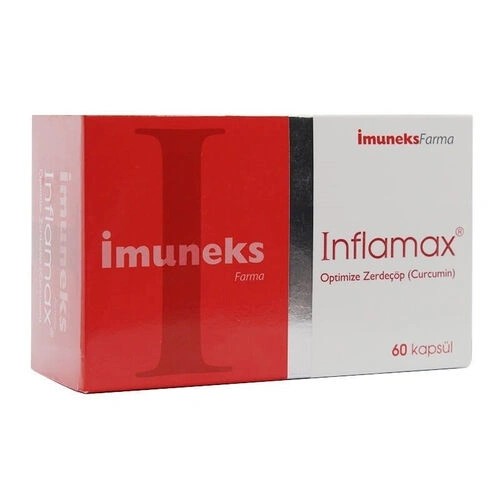 Imuneks Inflamax Optimize Zerdeçal Curcumin 60 Kapsül