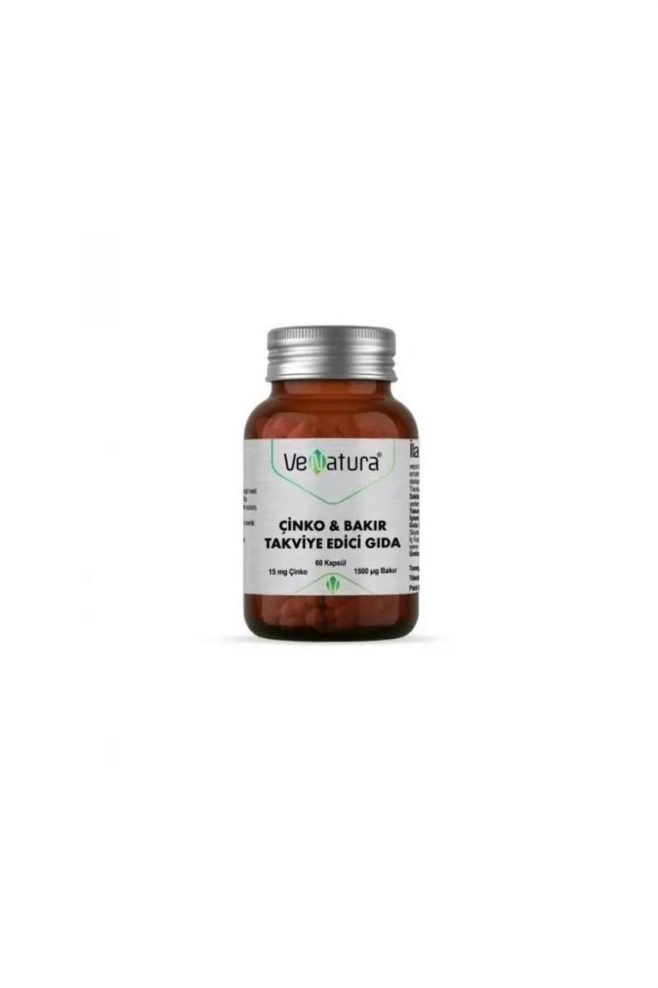 Venatura Çinko & Bakır 60 Kapsül