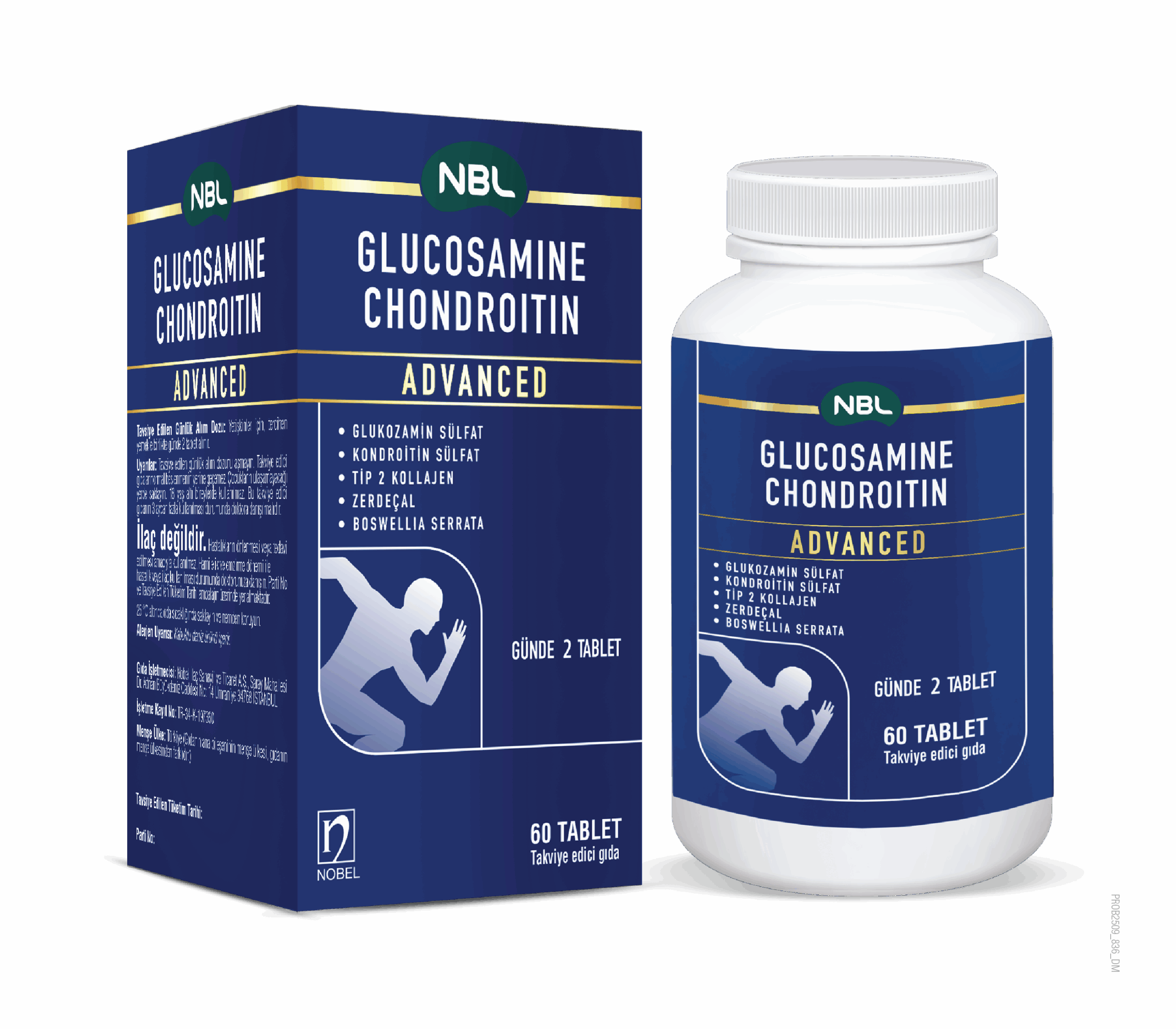 NBL Glukozamin Advanced 60 Tablet