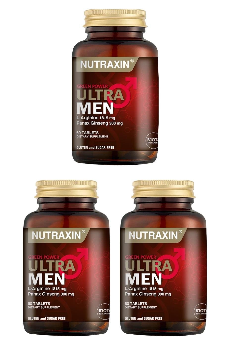 Nutraxin Ultra Men 60 Tablet 3 Adet