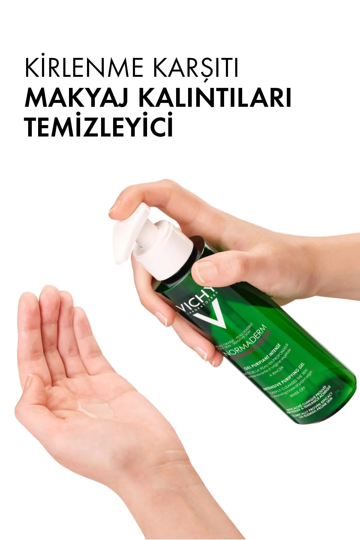 Vichy Normaderm Phytosolution Arındırıcı Yüz Temizleme Jeli, Yağlı ve Karma Ciltler 400 ml